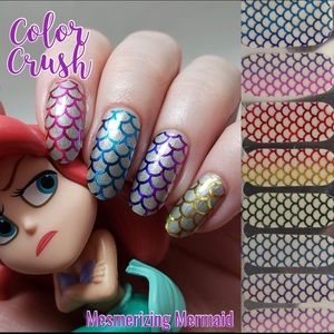 Color Crush Mesmerizing Mermaid nail Polish strips